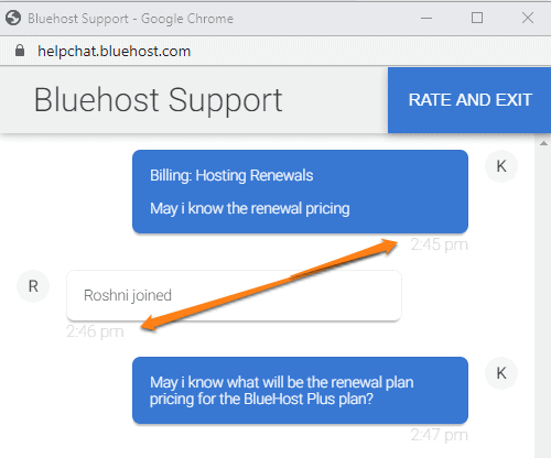 BlueHost Support Staff