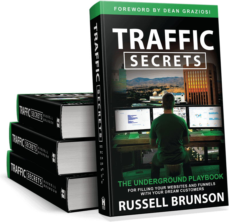 Traffic Secret book for Russel Brunson