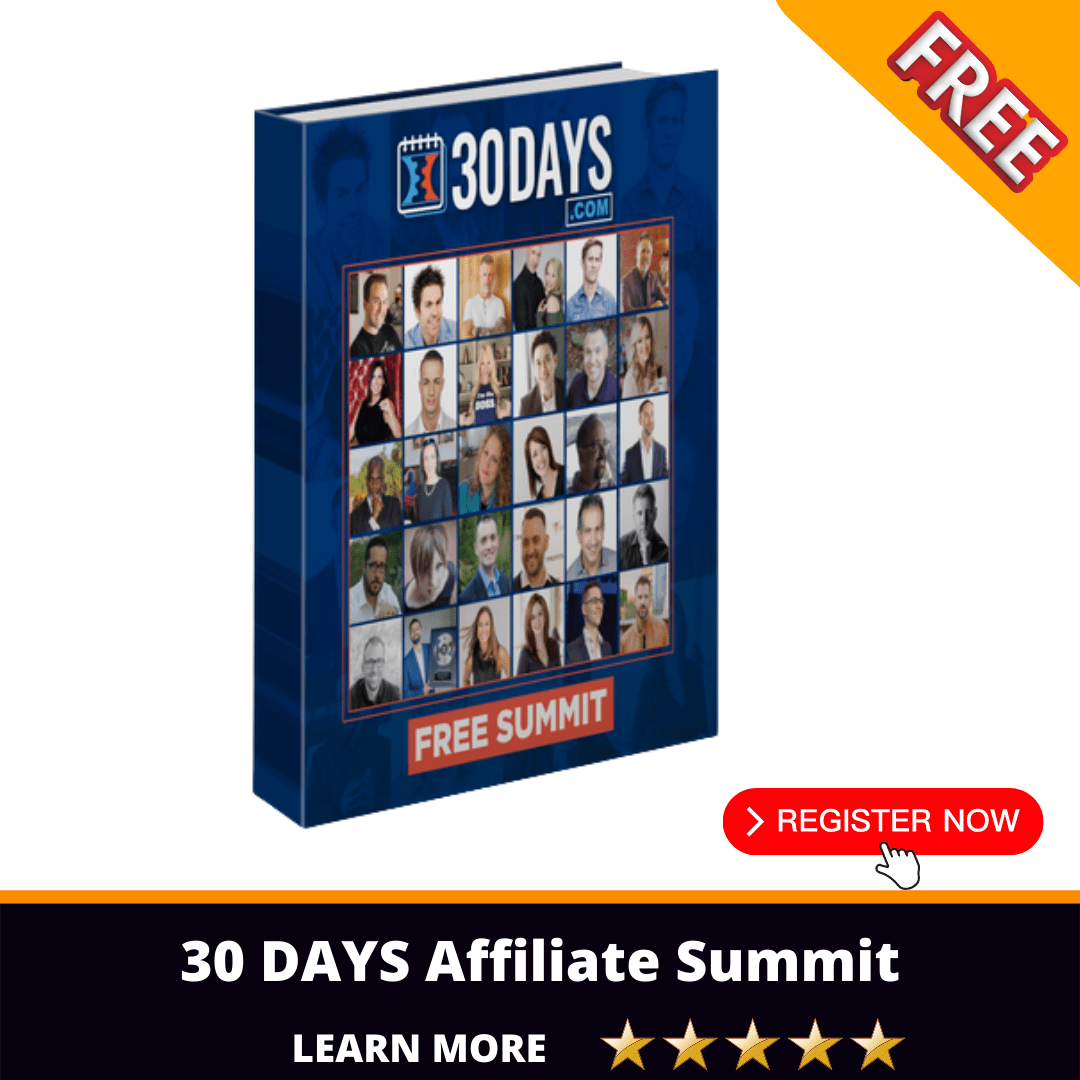 Free 30 days affiliate summit by clickfunnels