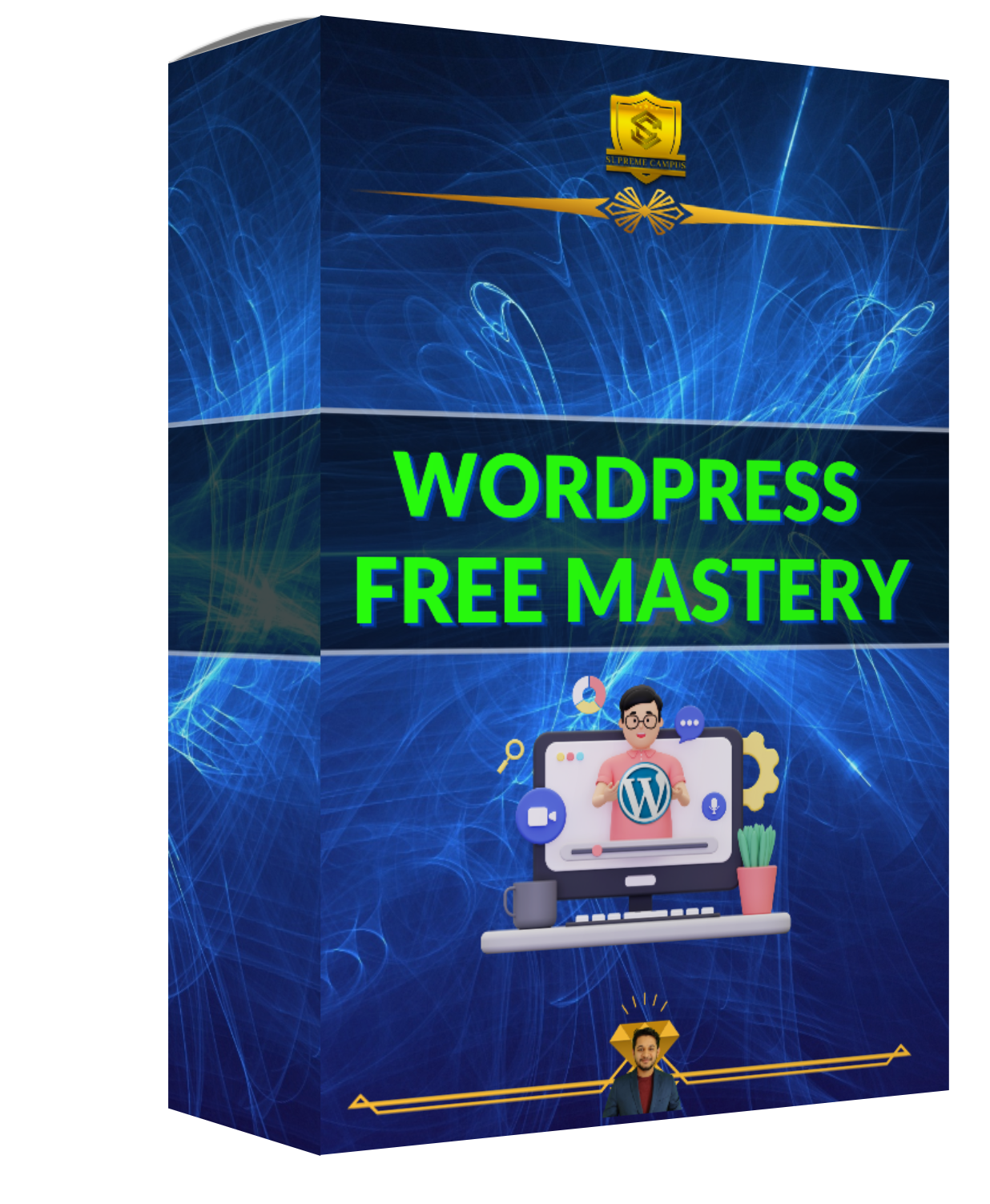 Wordpress Free mastery course by supremecampus